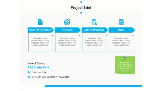 Project Deliverables Outline Project Brief Ppt Styles Outline PDF