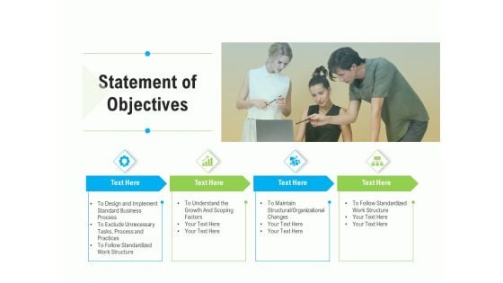 Project Deliverables Outline Statement Of Objectives Ppt Professional Demonstration PDF