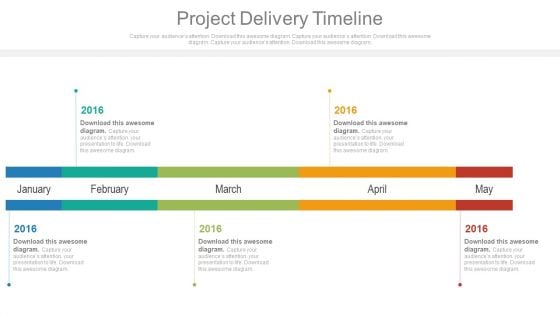 Project Delivery Timeline Ppt Slides