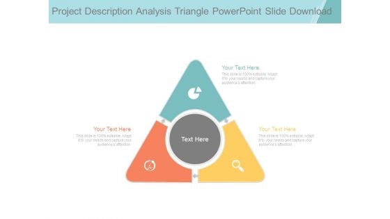 Project Description Analysis Triangle Powerpoint Slide Download