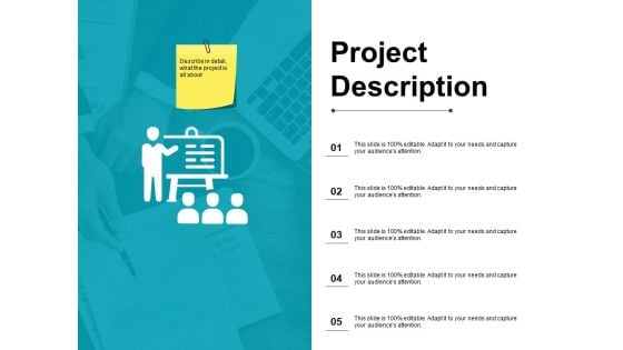 Project Description Ppt PowerPoint Presentation Layouts Icon