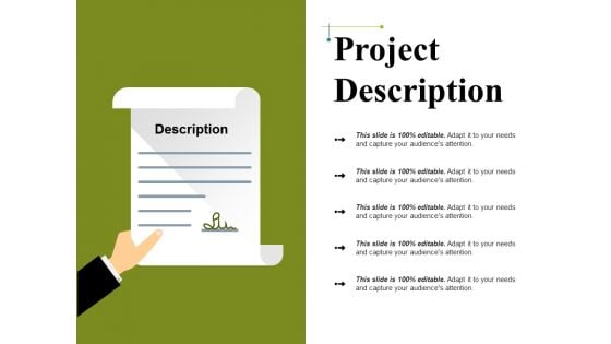 Project Description Ppt PowerPoint Presentation Professional Design Templates