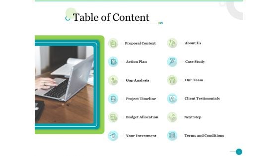 Project Designing Proposal Table Of Content Ppt File Gallery PDF