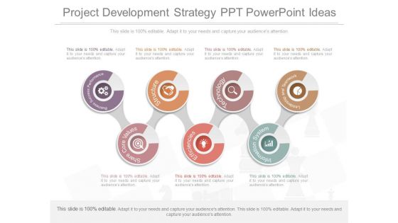 Project Development Strategy Ppt Powerpoint Ideas