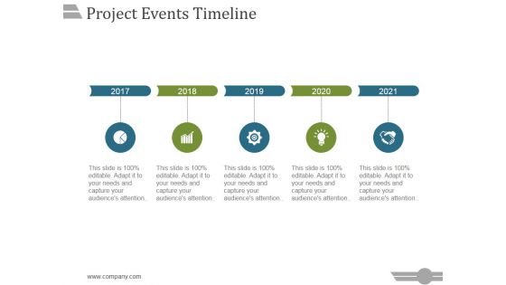 Project Events Timeline Ppt PowerPoint Presentation Slides Project Events Timeline Ppt PowerPoint Presentation Slides
