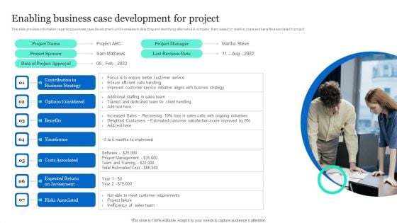 Project Excellence Playbook For Executives Enabling Business Case Development For Project Sample PDF Project Excellence Playbook For Executives Enabling Business Case Development For Project Sample PDF