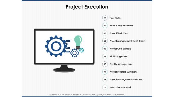 Project Execution Planning Ppt PowerPoint Presentation Background Images