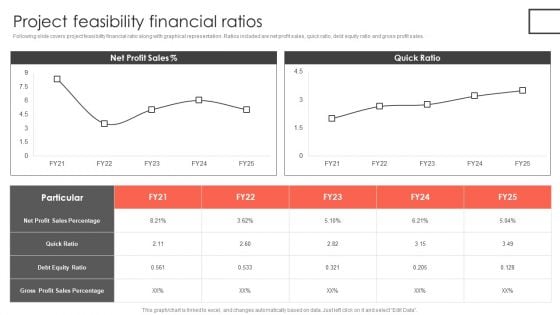 Project Feasibility Financial Ratios Construct Project Feasibility Analysis Report Microsoft PDF