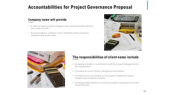 Project Governance Proposal Template Ppt PowerPoint Presentation Complete Deck With Slides