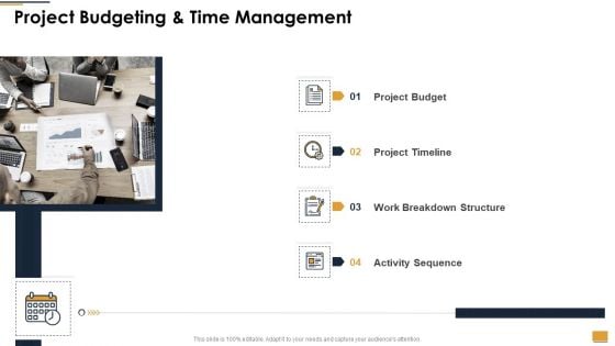 Project Ideation And Administration Project Budgeting And Time Management Clipart PDF