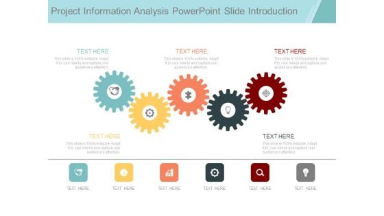 Project Information Analysis Powerpoint Slide Introduction