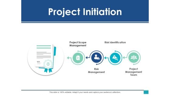 Project Initiation Ppt PowerPoint Presentation Slides Display