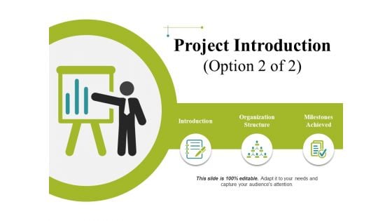 Project Introduction Template 2 Ppt PowerPoint Presentation Pictures Graphics