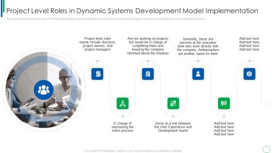 Project Level Roles In Dynamic Systems Development Model Implementation Download PDF