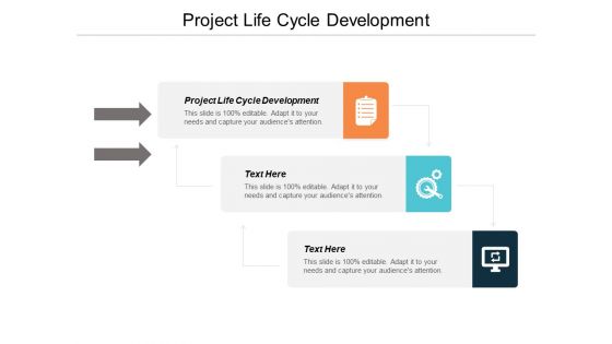 Project Life Cycle Development Ppt PowerPoint Presentation Professional Graphics Tutorials Cpb