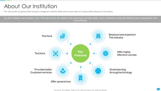 Project Management Coaching IT About Our Institution Download PDF