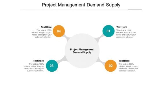 Project Management Demand Supply Ppt PowerPoint Presentation Pictures Layouts Cpb