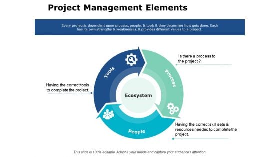 Project Management Elements Ppt PowerPoint Presentation Pictures Example Project Management Elements Ppt PowerPoint Presentation Pictures Example