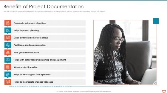 Project Management Experts Required Reports Benefits Of Project Documentation Slides PDF