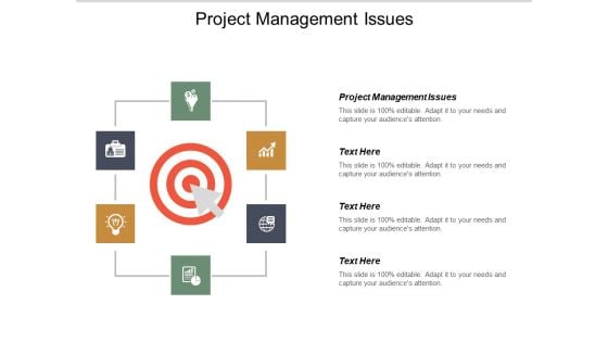 Project Management Issues Ppt PowerPoint Presentation Icon Files Cpb