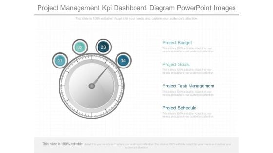 Project Management Kpi Dashboard Diagram Powerpoint Images