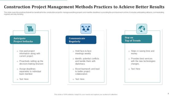 Project Management Methods Ppt PowerPoint Presentation Complete With Slides Slide08