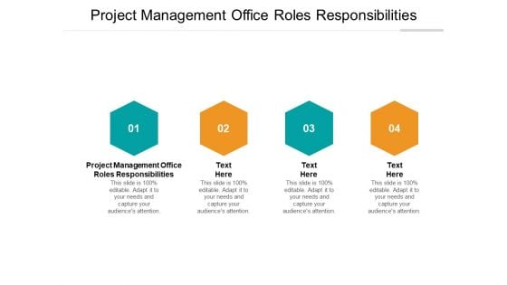 Project Management Office Roles Responsibilities Ppt PowerPoint Presentation Slides Summary Cpb