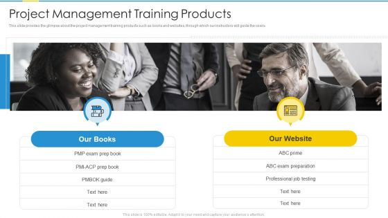 Project Management Professional Certification Courses IT Project Management Training Products Infographics PDF