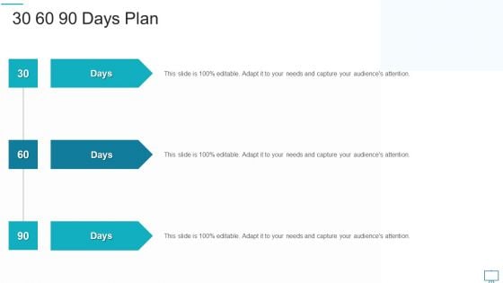 Project Management Professional Evaluation Procedure IT 30 60 90 Days Plan Infographics PDF