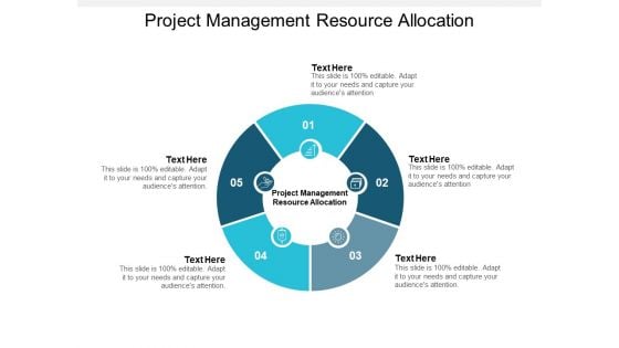 project management resource allocation ppt powerpoint presentation gallery outfit cpb