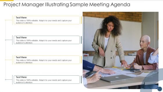 Project Manager Illustrating Sample Meeting Agenda Formats PDF Project Manager Illustrating Sample Meeting Agenda Formats PDF