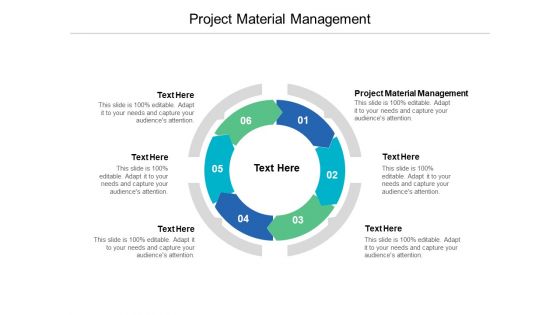 Project Material Management Ppt PowerPoint Presentation Styles Designs Cpb