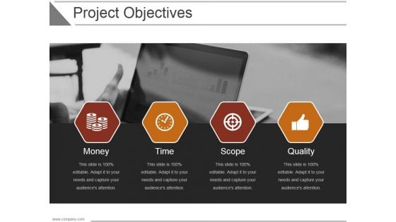 Project Objectives Template 3 Ppt PowerPoint Presentation Inspiration