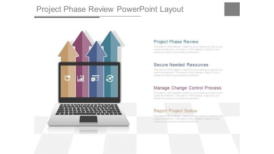 Project Phase Review Powerpoint Layout