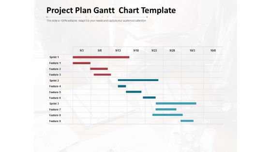 Project Plan Gantt Chart Template Ppt PowerPoint Presentation File Tips