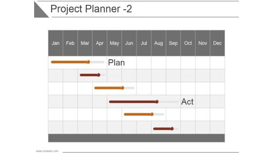 Project Planner Template 2 Ppt PowerPoint Presentation Sample