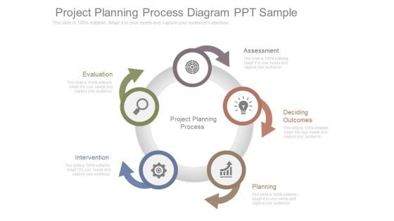 Project Planning Process Diagram Ppt Sample