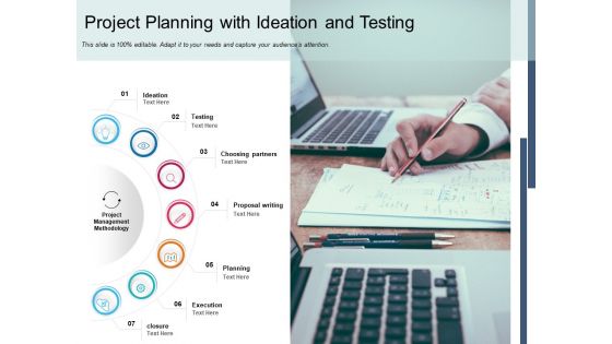 Project Planning With Ideation And Testing Ppt PowerPoint Presentation Icon Gallery PDF