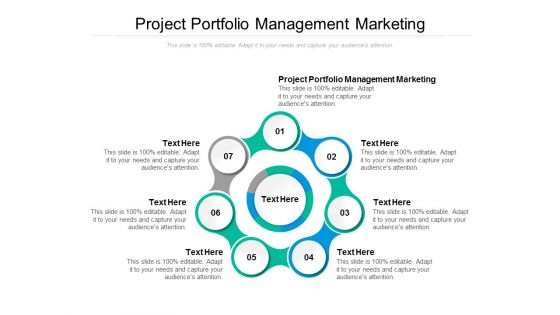 Project Portfolio Management Marketing Ppt PowerPoint Presentation Pictures Background Cpb