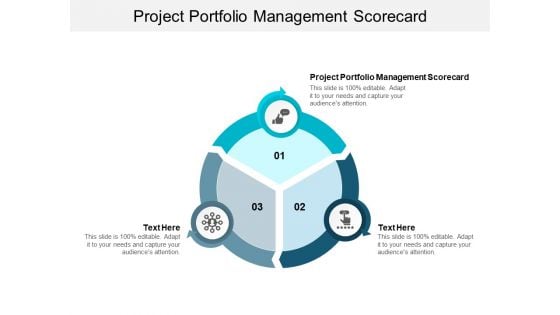 Project Portfolio Management Scorecard Ppt PowerPoint Presentation Inspiration Introduction Cpb