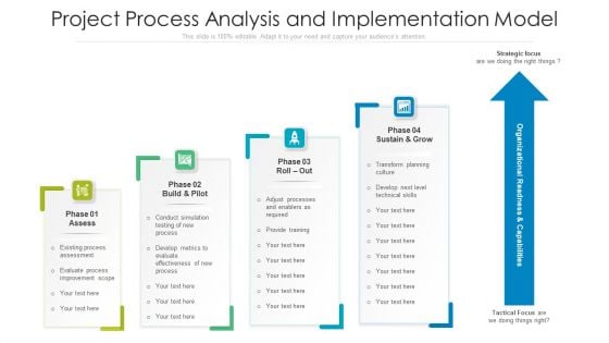 Project Process Analysis And Implementation Model Ppt PowerPoint Presentation File Ideas PDF