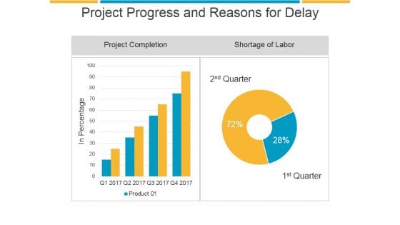 Project Progress And Reasons For Delay Ppt PowerPoint Presentation Gallery