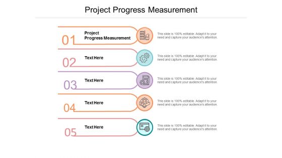 Project Progress Measurement Ppt PowerPoint Presentation Layouts Master Slide Cpb