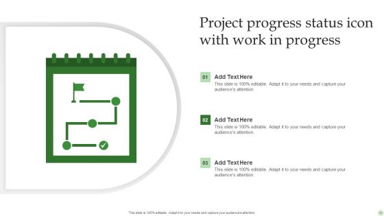 Project Progress Status Ppt PowerPoint Presentation Complete Deck With Slides