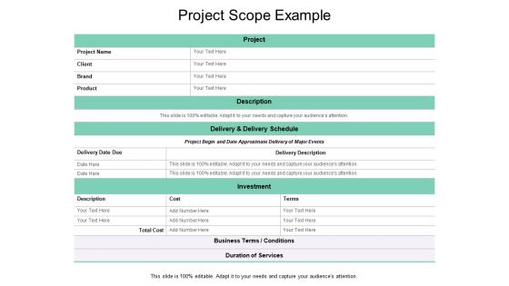 Project Proposal Outline Template Ppt PowerPoint Presentation Icon Ideas