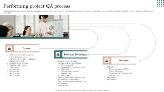 Project QA Ppt PowerPoint Presentation Complete Deck With Slides