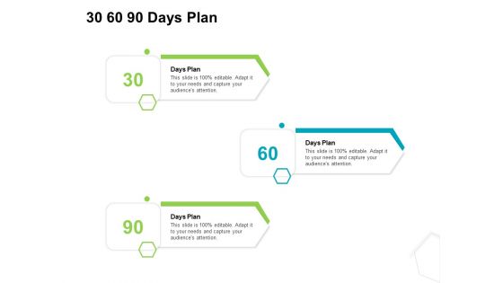 Project Quality Management Plan 30 60 90 Days Plan Ppt Ideas Summary PDF