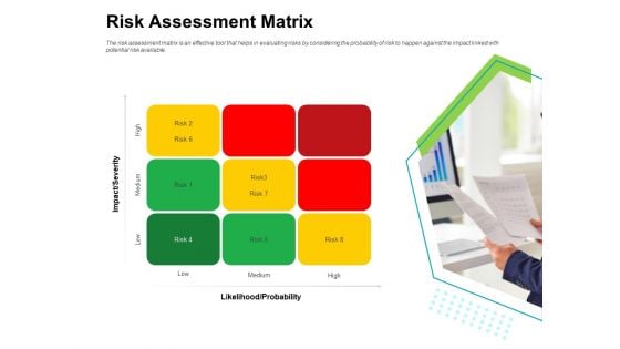 Project Quality Management Plan Risk Assessment Matrix Ppt Show Outline PDF