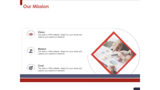 Project Quality Planning And Controlling Our Mission Ppt Pictures Slide PDF