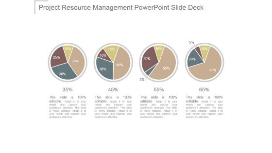 Project Resource Management Powerpoint Slide Deck